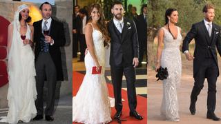 8 inolvidables bodas de las estrellas del fútbol | FOTOS