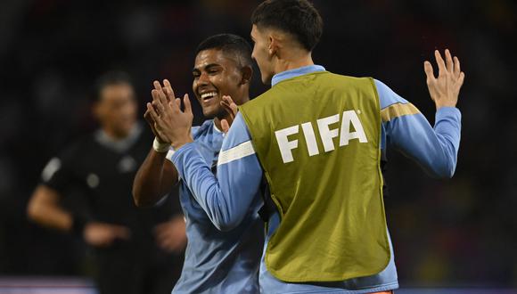 Uruguay clasificó a semifinales del Mundial Sub 20 (Foto: AFP)