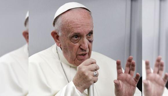 El pontífice recordó que el mandatario se definió como "un defensor de la vida" y que como tal, debe proteger la unidad familiar. (Foto: AFP)