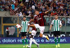 AC Milan cayó 2-1 ante Betis en amistoso en Catania