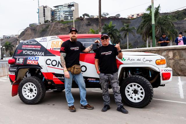 Lucho Mendoza vuelve a competencia con su FJ Cruiser. (Foto: Itea Media)