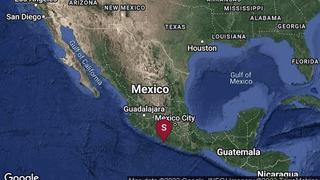 Se registra sismo de magnitud 6 en México con epicentro en Tecpan, Guerrero
