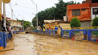 Paita: pistas destrozadas y casas inundadas por fuertes lluvias