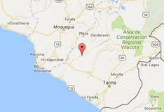 Perú: sismo de 3,6 grados se registró en Tacna sin causar daños