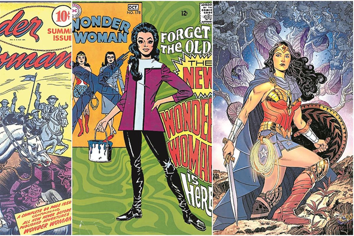 Psicológico Almeja Verdulero Wonder Woman": su evolución a través de los años en las portadas de DC  Comics | LUCES | EL COMERCIO PERÚ