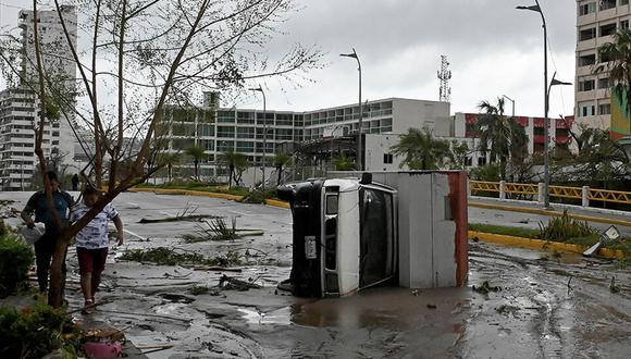 ¿Cómo quedó la casa de Luis Miguel en Acapulco tras el paso del huracán Otis?. (Foto: AFP)