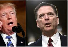 Trump niega haber despedido a ex jefe del FBI por investigación sobre Rusia