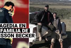 Encontraron muerto al padre de Alisson Becker, informaron las autoridades en Brasil