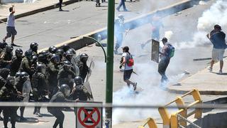 Bolivia: violentos enfrentamientos entre seguidores de Morales y Mesa en la jornada de paro | FOTOS