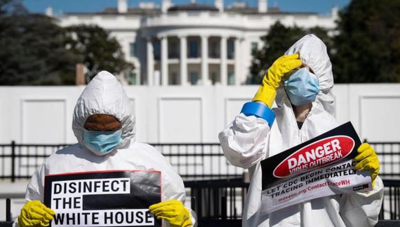 La Casa Blanca se volvió un foco de coronavirus. (Foto: Getty Images, vía BBC Mundo).