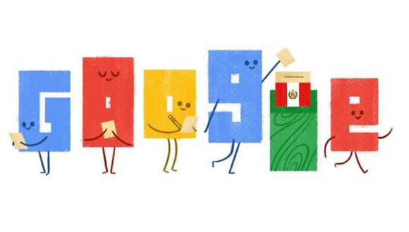 Google festeja las Elecciones 2016 en el Perú con este 'doodle'