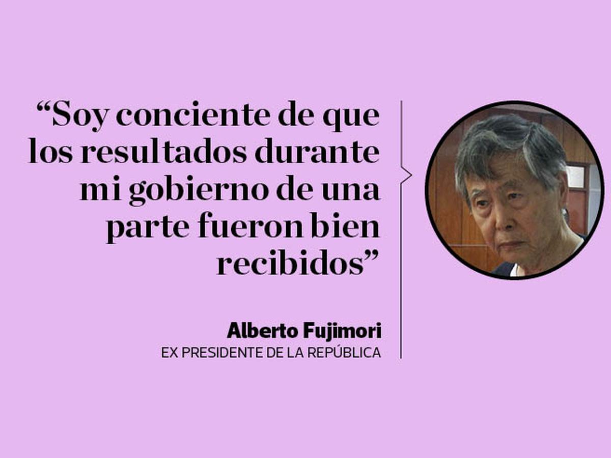Alberto Fujimori y las frases de su reciente mensaje | POLITICA | EL  COMERCIO PERÚ