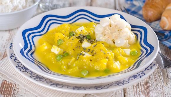 Locro de zapallo. (Foto referencial: Shutterstock)