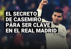 Conoce el secreto de Casemiro para ser un jugador fundamental en el Real Madrid