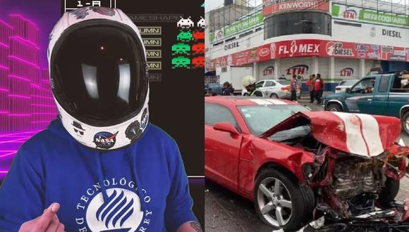 Heisenwolf, el youtuber detenido por la muerte de 6 personas en un accidente con su Camaro en el Estado de México.