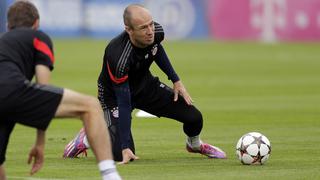 Bayern Múnich vs. Roma: Robben es baja por problema estomacal