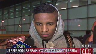 Jefferson Farfán agradeció a Pablo Bengoechea y le deseó éxitos