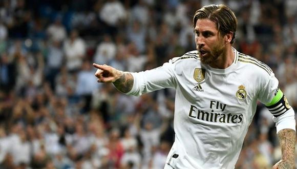 Ramos anotó el tercer gol de Real Madrid. (Foto: agencias)