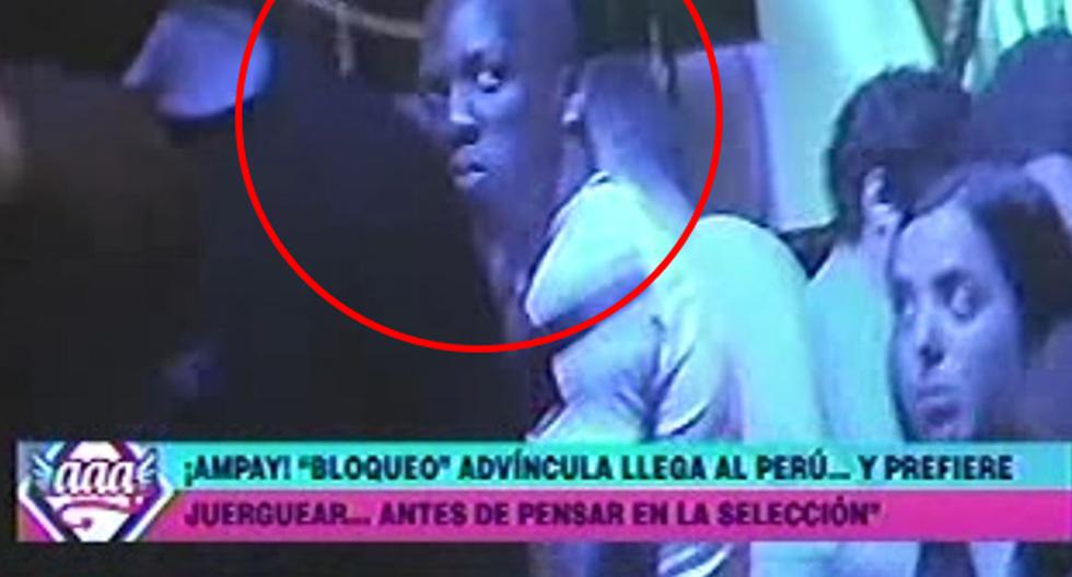 Luis Advíncula fue captado en una fiesta de madrugada a poco del Perú vs Venezuela. (Video: Amor, Amor, Amor - Latina - YouTube)