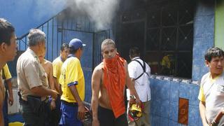 Se incendió centro de rehabilitación juvenil en San Juan de Lurigancho