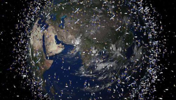 ESA: "Hay más de 750.000 partículas de basura en el espacio"