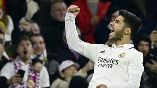 Asensio abre la cuenta para Real Madrid: vencen 1-0 a Elche