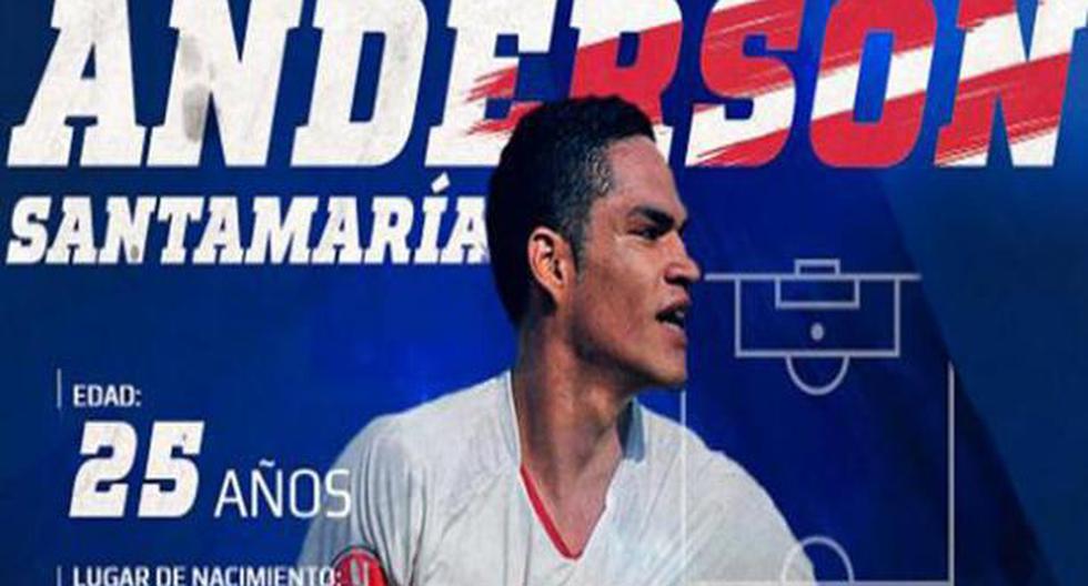Anderson Santamaría firmó contrato con Puebla de México para el 2018 | Foto: Captura