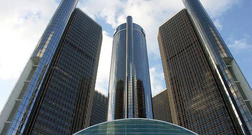 Cuartel general de General Motors en Detroit. (Foto: Wikimedia)