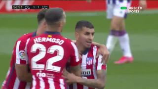 Atlético de Madrid vs. Valladolid: golazo de Correa para que ‘colchoneros’ soñaran con el título de LaLiga | VIDEO