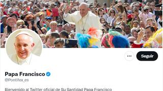 El Twitter oficial del papa Francisco cumple 10 años con más de 53 millones de seguidores