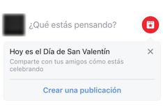 El inocente pedido de Facebook por San Valentín generó polémica