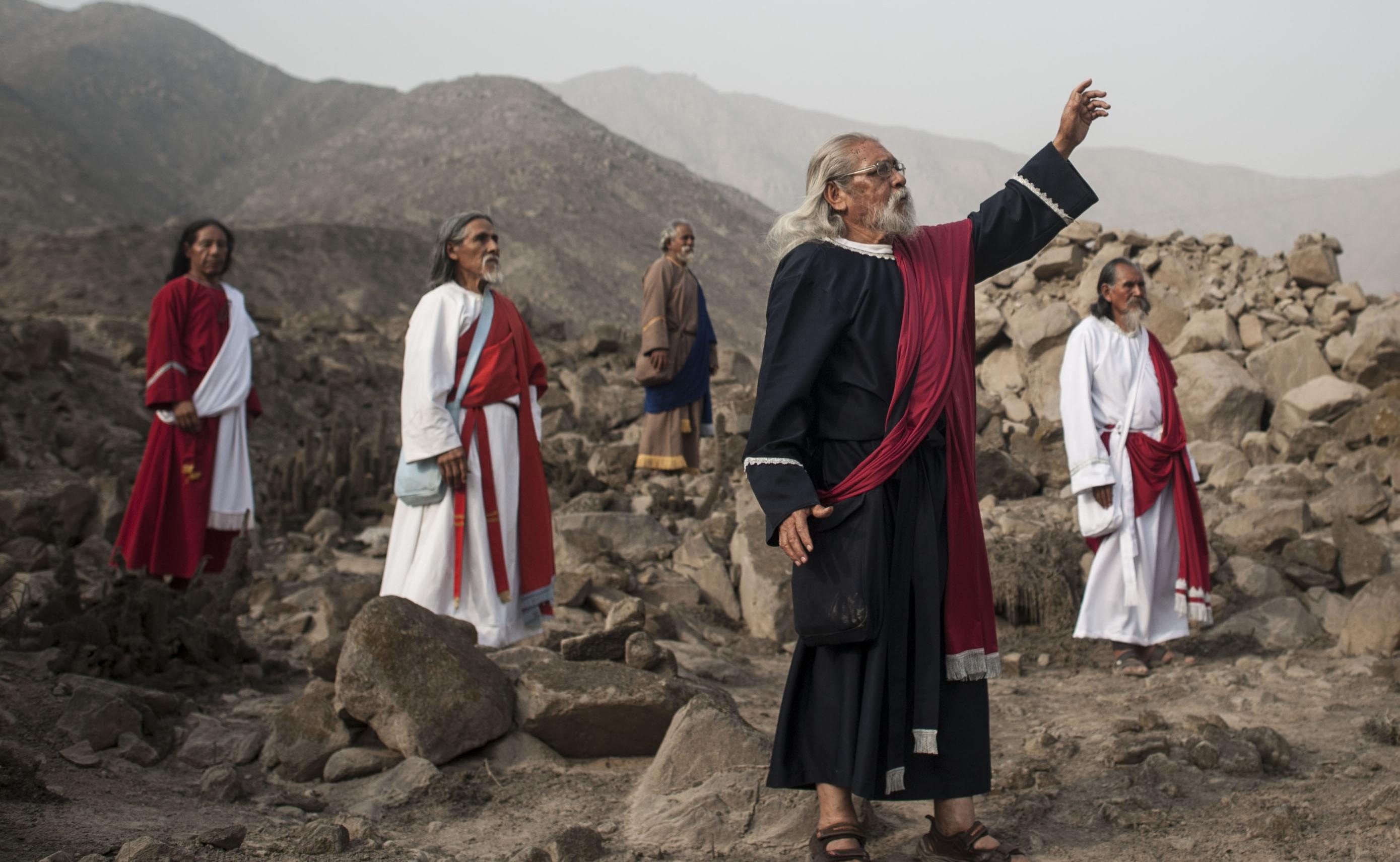 Comunidad Israelita de Carabayllo. Joven Antropólogo sanmarquino ha investigado en la reestructuración de la organización político-religiosa desde la muerte de su fundador en el 2000.  (foto: Elias Alfageme)