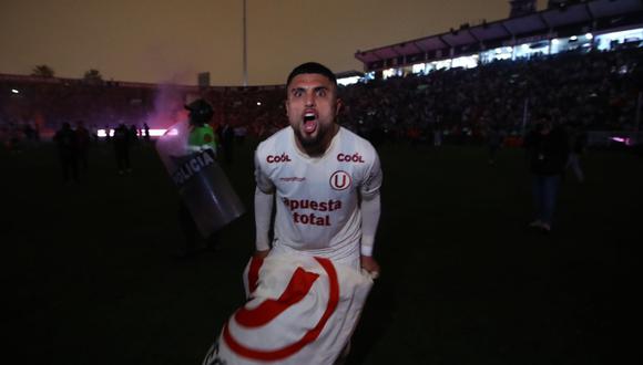 Rodrigo Ureña, 42 partidos en la U. Una campaña le bastó para entrar en la historia. Tiene contrato tres años más con el club estudiantil. FOTO: GEC.