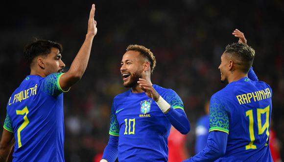 Brasil vs. Suiza: cuándo y a qué hora juegan por el Mundial Qatar 2022. Foto: AFP