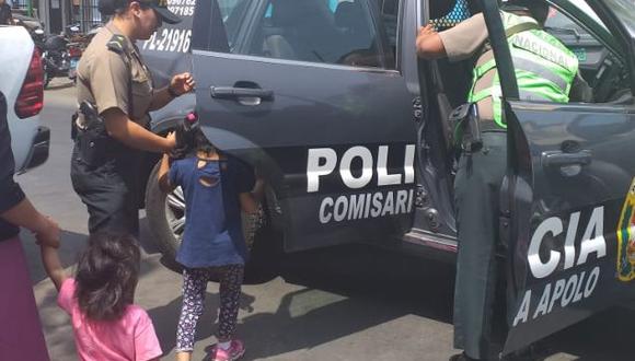 Huamán Vargas se encuentra detenida en la comisaría de Apolo, en La Victoria, tras ser acusada de golpear y dejar con el rostro ensangrentado a su hija de cuatro años. (Foto: MIMP)