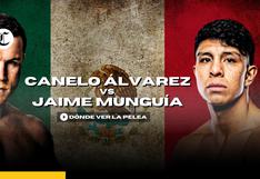 ¿Dónde ver la pelea de Canelo Álvarez vs. Jaime Munguía?