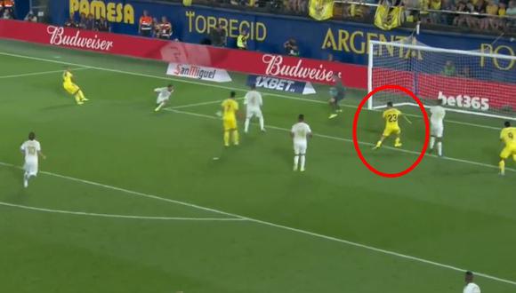 Real Madrid vs. Villarreal EN VIVO: Moi Gómez concretó el 2-1 tras displicencia de la zaga blanca | VIDEO. (Video: YouTube / Foto: captura de pantalla)