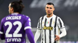 Juventus, con Cristiano Ronaldo, perdió 0-3 ante la Fiorentina por la fecha 14 de la Serie A de Italia 