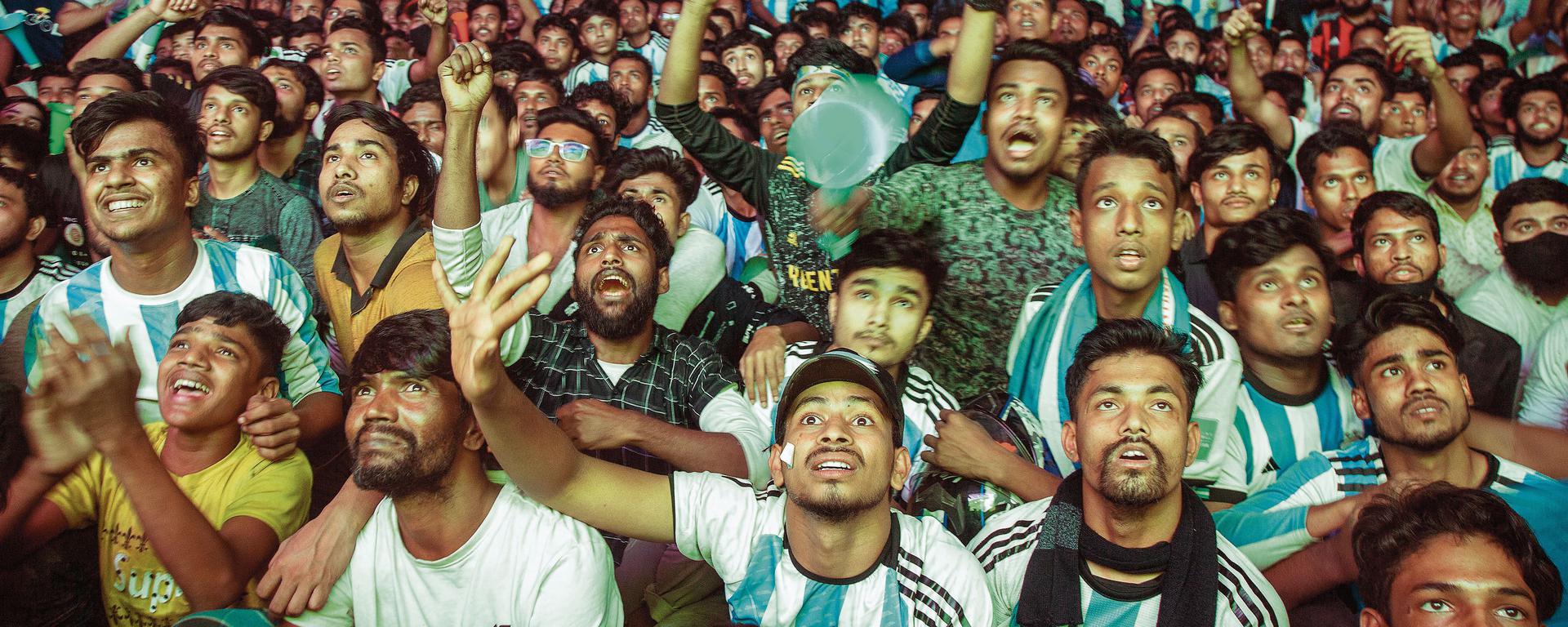 “Los jugadores de Argentina son como superhéroes”: de dónde viene el grito de gol que une Bangladesh con Sudamérica