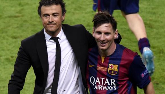 Luis Enrique tacha de "rumorología" supuestas ofertas por Messi