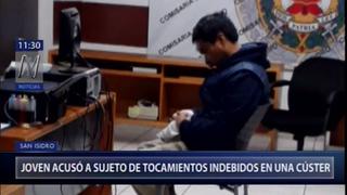 San Isidro: joven denuncia a sujeto por tocamientos indebidos en coaster