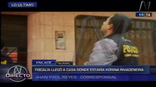 Korina Rivadeneira: Policía y Fiscalía buscaron en vivienda de Huaral a modelo