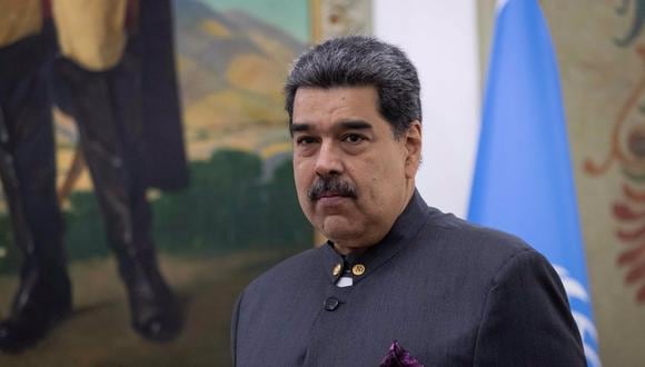 El presidente de Venezuela, Nicolás Maduro, el 27 de enero de 2023, en el Palacio de Miraflores en Caracas, Venezuela. (Foto de Rayner Peña / EFE)