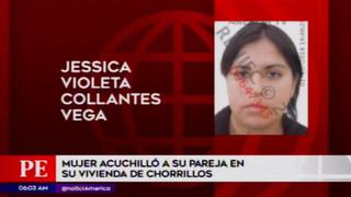 Chorrillos: mujer atacó a su esposo con un cuchillo
