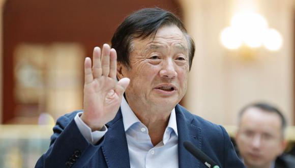 Ren Zhengfei, fundador de Huawei, niega espiar a cuenta de China. (AFP)