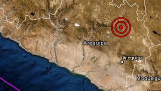 Arequipa: sismo de magnitud 3,4 se reportó en Caylloma