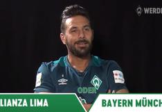 Pizarro y su amor por Alianza Lima: prefiere a íntimos antes que Bayern y Werder Bremen [VIDEO]