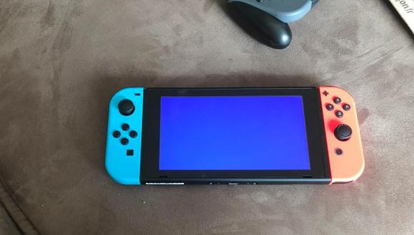 El primer "pantallazo azul de la muerte" de Nintendo Switch