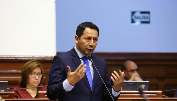El legislador Clemente Flores indicó que escucharán la defensa de Yesenia Ponce en el denominado pleno ético. (Foto: Congreso)