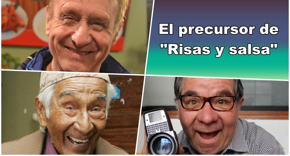 En sentido antihorario Hugo Loza,  Rodulfo Curotto y Efraín Aguilar; quienes participaron en el programa cómico "La cosquilla", precursor de "Risas y salsa". Fotos: Grupo El Comercio.